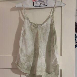 Bella Dahl Sage Tie-Dye Camisole-100% linen